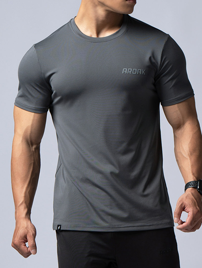 ArcTech FUNCTIONAL TRAINING T-SHIRT【D.GRAY】 – AROAK JAPAN