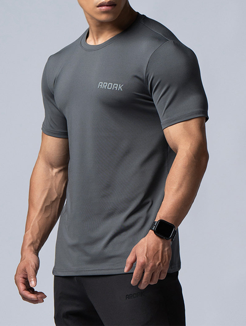 ArcTech FUNCTIONAL TRAINING T-SHIRT【D.GRAY】 – AROAK JAPAN